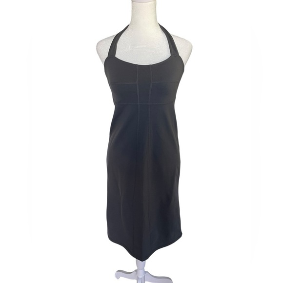 Athleta Grey Halter Dress - Size Small - Picture 1 of 5